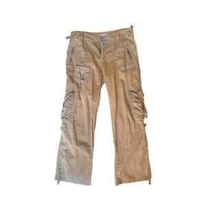 Polo by Ralph Lauren Tan Cargo Pants Durable Cotton